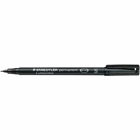 Staedtler FIBER TIP MARKER PERMANENT, SUPERFINE, B, 10PK STD3139
